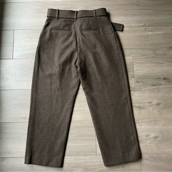 Aritzia Wilfred Le Fou Wool Pants in Brown - Picture 4 of 9